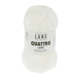 Lang Yarns Quattro Lamé – 50g / 120m – White (0001)