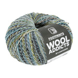 Lang Yarns Footprints – 100g / 400m – Blue/Green (0001)