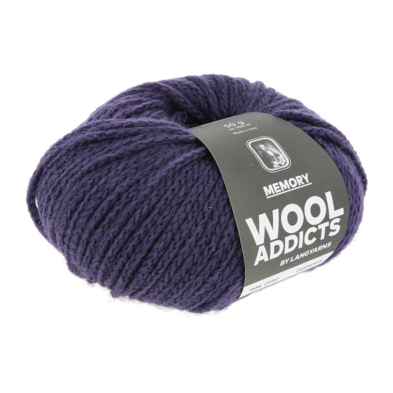 Lang Yarns Memory – 50g / 100m – Blackberry (0190)