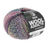 Lang Yarns Move 4-ply – 100g / 400m – Darkgreen/Neongreen/Pink/Petrol (0018)