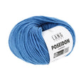 Lang Yarns Poseidon yarn, Bluette, colour 0106, ball photograph