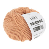 Lang Yarns Poseidon yarn, Tangerine, colour 0159, ball photograph