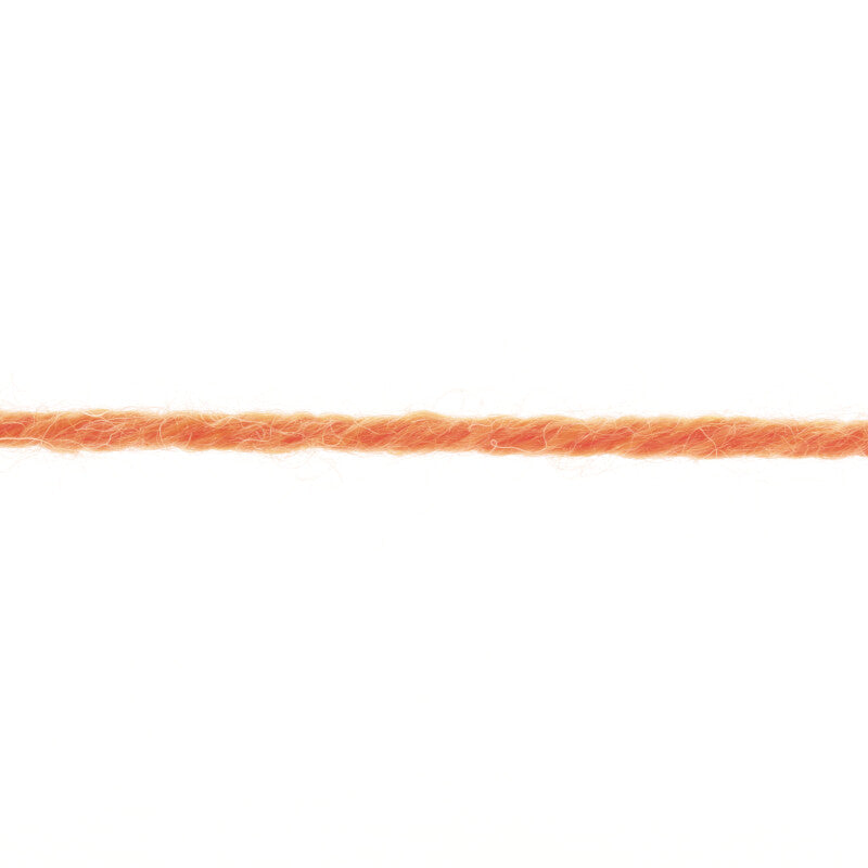 Lang Yarns Poseidon yarn, Orange Neon, colour 0259, detail photograph