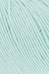Lang Yarns Baby Cotton – 50g / 180m – Light Mint (0058) – detail