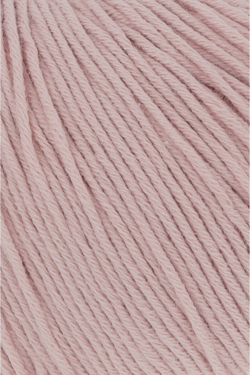 Lang Yarns Baby Cotton – 50g / 180m – Faint Rose (0119) – detail