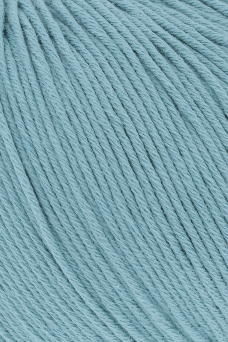Lang Yarns Baby Cotton – 50g / 180m – Dark Turquoise (0178) – detail