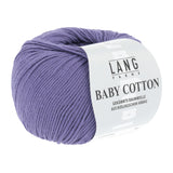 Lang Yarns Baby Cotton – 50g / 180m – Dark Lilac (0246)