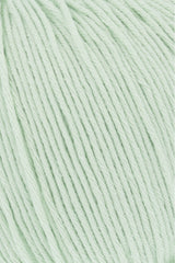 Lang Yarns Baby Cotton – 50g / 180m – Pale Green (0258) – detail