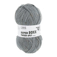 Lang Yarns Super Soxx Tweed 6-ply – 150g / 410m – Mouse Gray (0024)