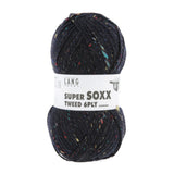 Lang Yarns Super Soxx Tweed 6-ply – 150g / 410m – Night Blu (0025)