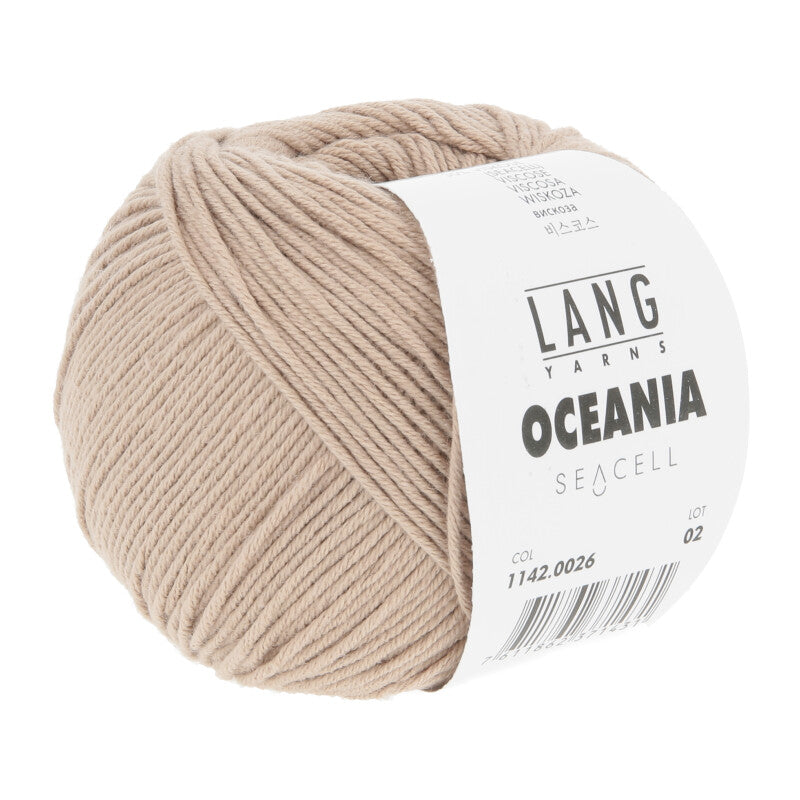 Lang Yarns Oceania – 50g / 140m – Sand (0026)