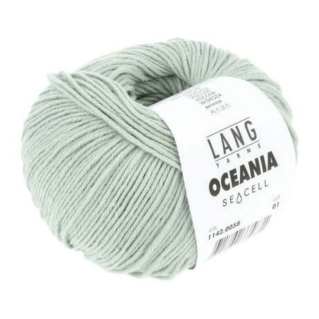 Lang Yarns Oceania – 50g / 140m – Light Sage (0058)