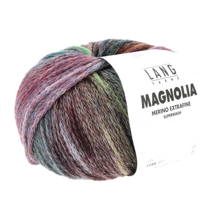 Lang Yarns Magnolia – 100g / 250m – Violet/Orange/Turquoise (0011)
