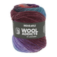 Lang Yarns Move 6-ply – 100g / 270m – Bordeaux/Petrol/Violet (0007)