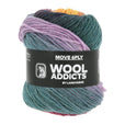 Lang Yarns Move 6-ply – 100g / 270m – Light Blue/Royal Purple/Orange/Eggplant (0011)