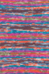 Lang Yarns Move 8-ply – 150g / 300m – Purple/Olive/Orange/Hot Pink (0011) – detail