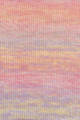 Lang Yarns Illusion – 100g / 270m – Rose/Yellow/Lilac/Orange (0001) – detail