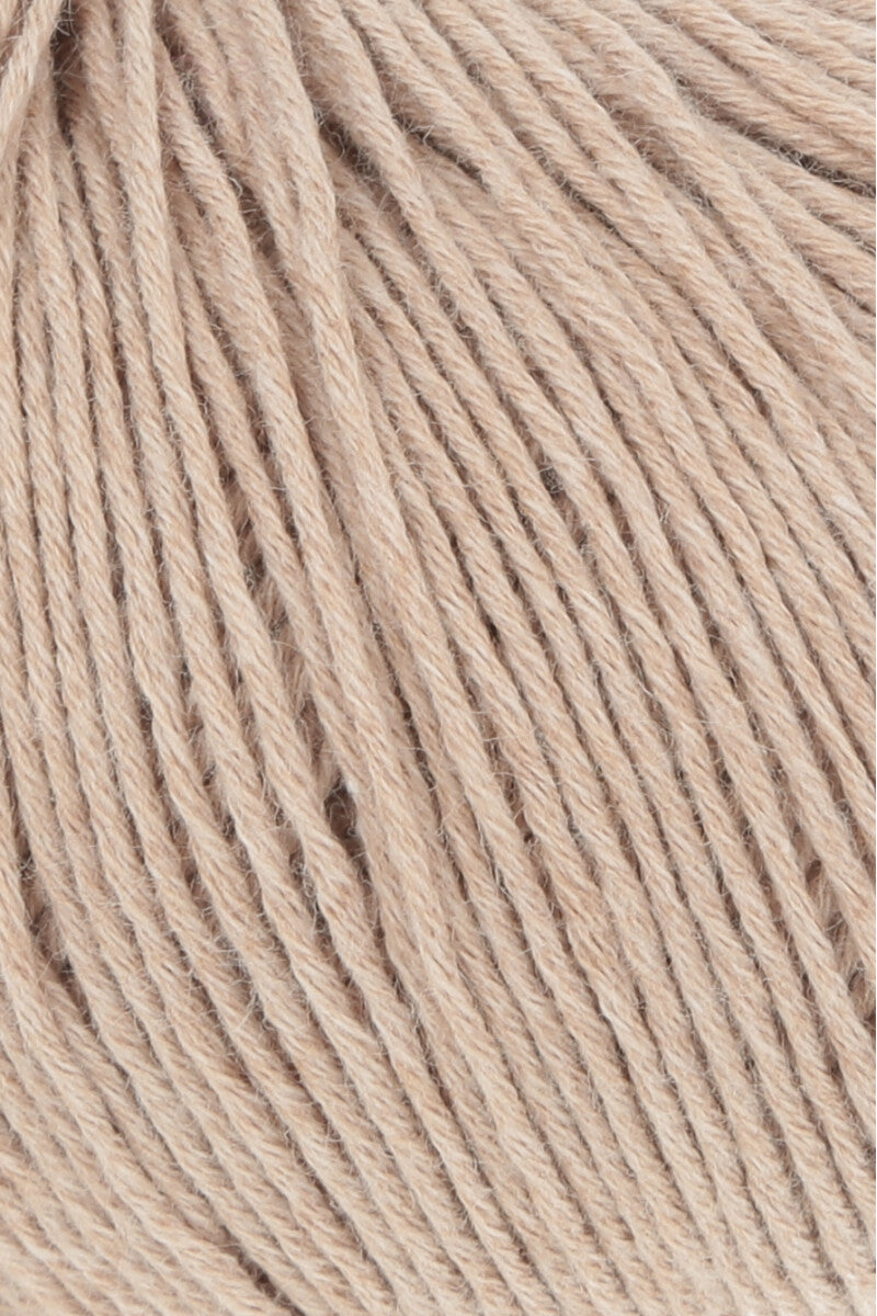 Lang Yarns Baby Cotton Naturally Colored – 50g / 180m – Pale Brown (0007) – detail