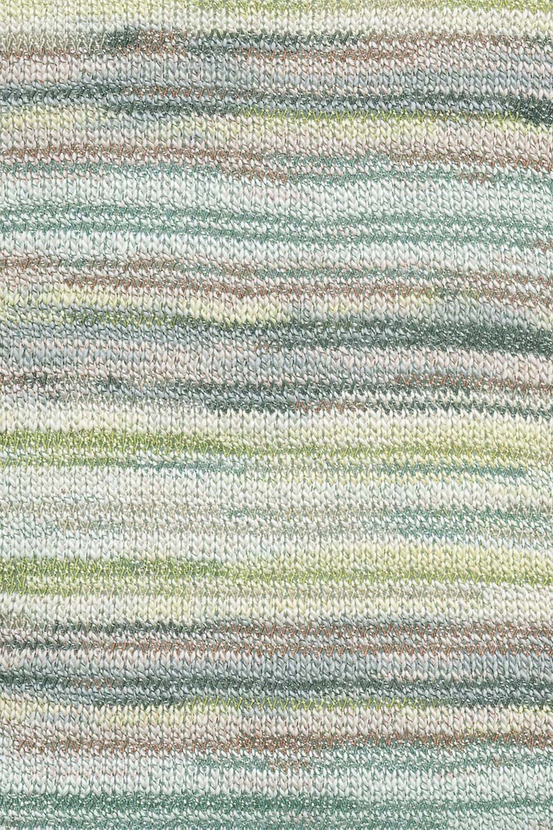 Lang Yarns Fiesta yarn, Yellow/Copper/Grey/Aqua, colour 0006, alternate product photograph