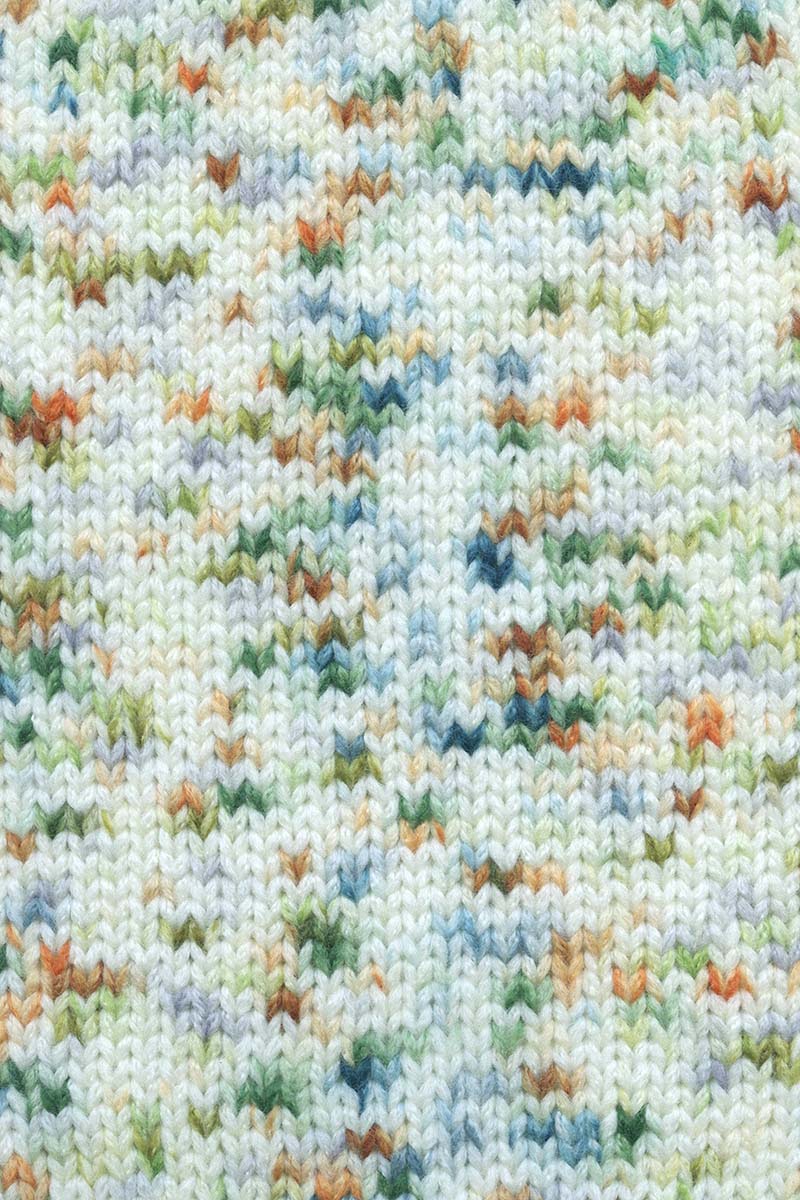 Lang Yarns Mosaic – 100g / 140m – Green/Brown/Petrol/Grey (0005) – detail