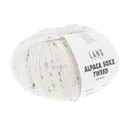 Lang Yarns Alpaca Soxx Tweed – 100g / 387m – Offwhite (0002)