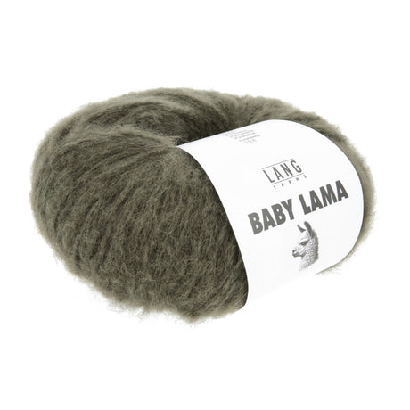 Lang Yarns Baby Lama – 50g / 120m – Gray-Green (0008)