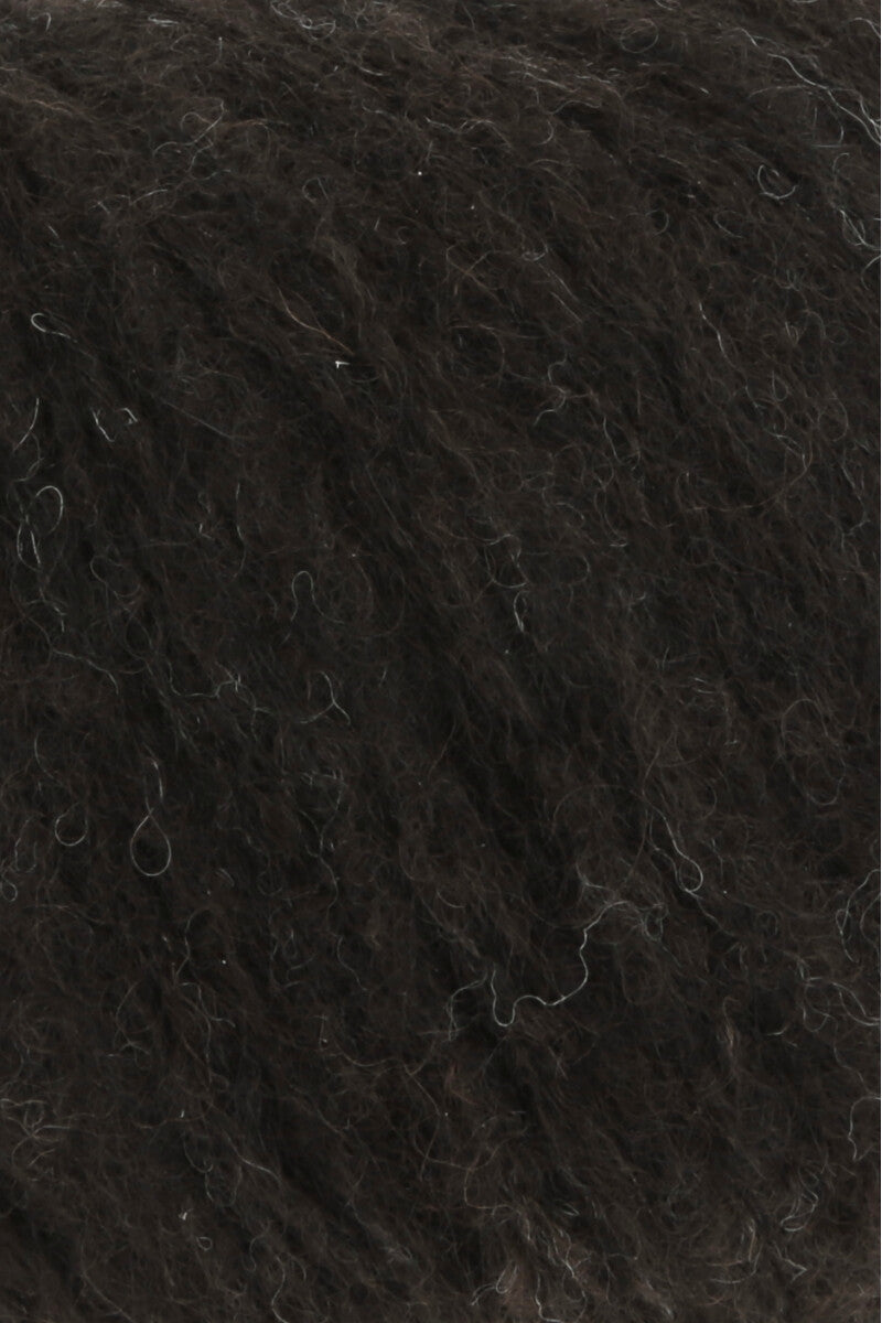 Lang Yarns Baby Lama – 50g / 120m – Dark Brown (0068) – detail