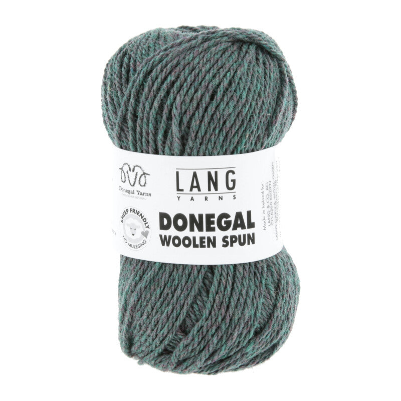 Lang Yarns Donegal Woolen Spun Yarn, 105m / 50g – Ocean (0088)
