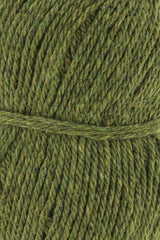 Lang Yarns Donegal Woolen Spun Yarn, 105m / 50g – Olive (0097), yarn texture