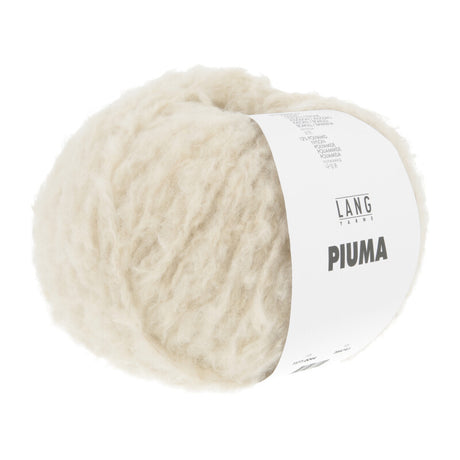 Lang Yarns Piuma – 50g / 175m – Offwhite (0094)