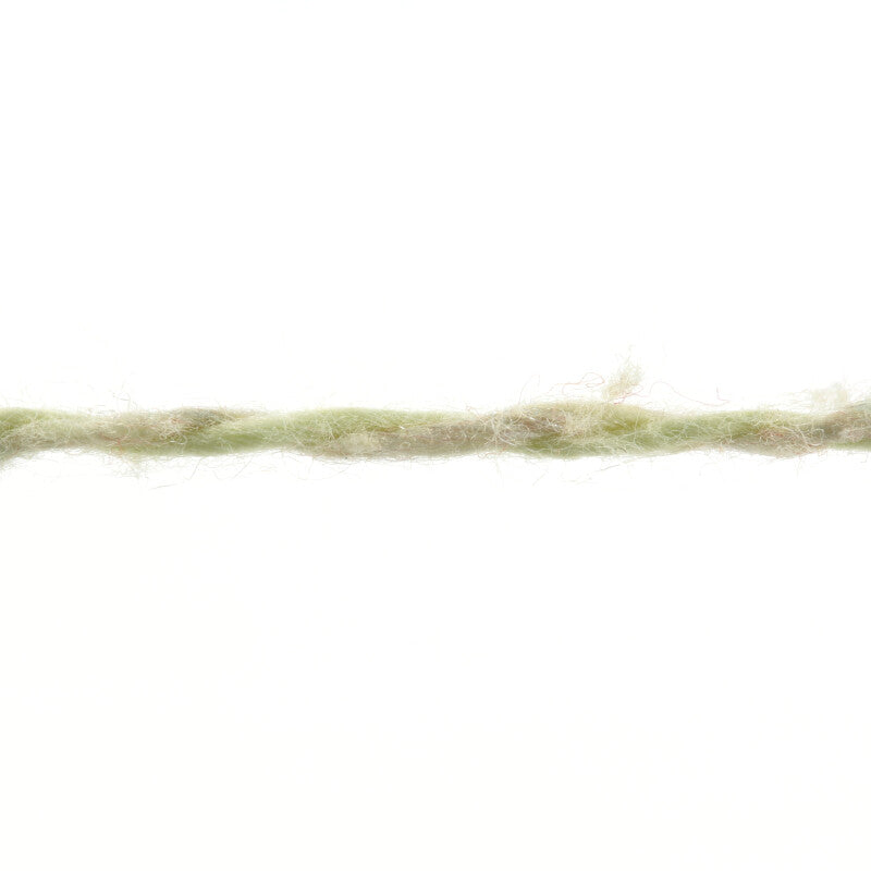 Lang Yarns Cotton Tweed – 50g / 130m – Light Green (0016) – yarn texture