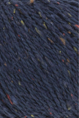 Lang Yarns Cotton Tweed – 50g / 130m – Navy (0025) – detail