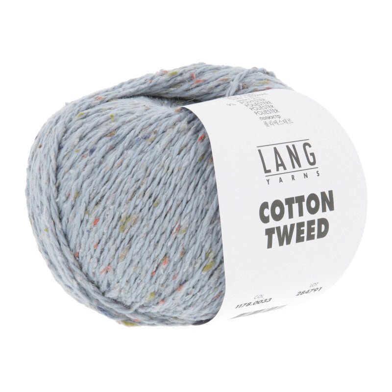 Lang Yarns Cotton Tweed – 50g / 130m – Light Jeans (0033)