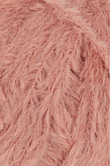 Lang Yarns Velvet – 50g / 170m – Salmon Orange (0030) – detail