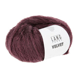 Lang Yarns Velvet – 50g / 170m – Burgundy (0062)
