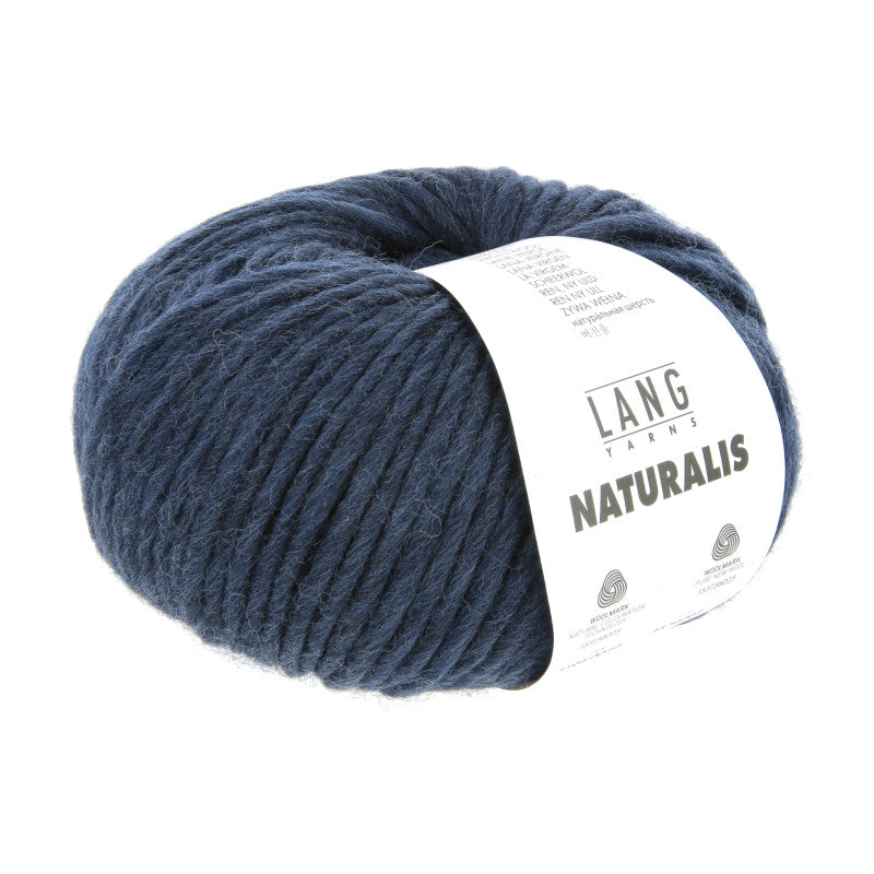 Lang Yarns Naturalis – 50g / 90m – Steel Blue (0010)