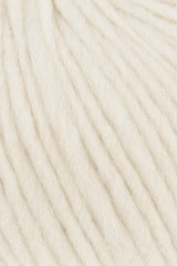 Lang Yarns Naturalis – 50g / 90m – Offwhite (0094) – detail