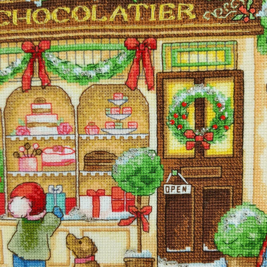 Sweet Dreams Cross Stitch - A peaceful Aida pattern.