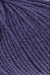 Lang Yarns Merino+ – 50g / 90m – Nigh Violet (0021) – detail