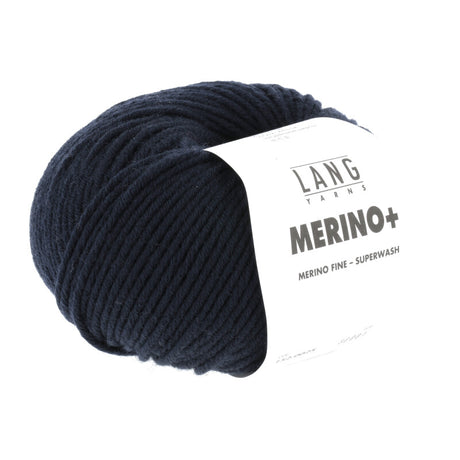 Lang Yarns Merino+ – 50g / 90m – Navy (0025)