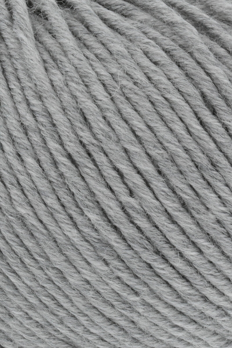 Lang Yarns Merino+ – 50g / 90m – Grey / Mélange (0224) – detail
