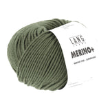 Lang Yarns Merino+ – 50g / 90m – Middle Olive (0397)