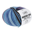 Lang Yarns Merino 200 Bébé Color Yarn, 203m / 50g – Blue (0306)