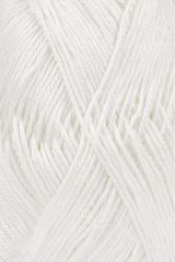 Lang Yarns Quattro – 50g / 120m – White (0001) – detail