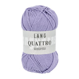Lang Yarns Quattro – 50g / 120m – Lavender (0007)