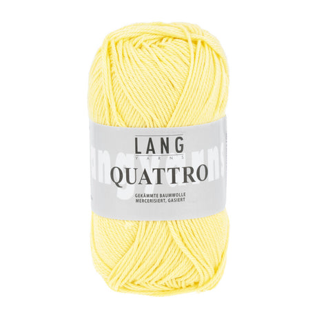 Lang Yarns Quattro – 50g / 120m – Yellow (0013)