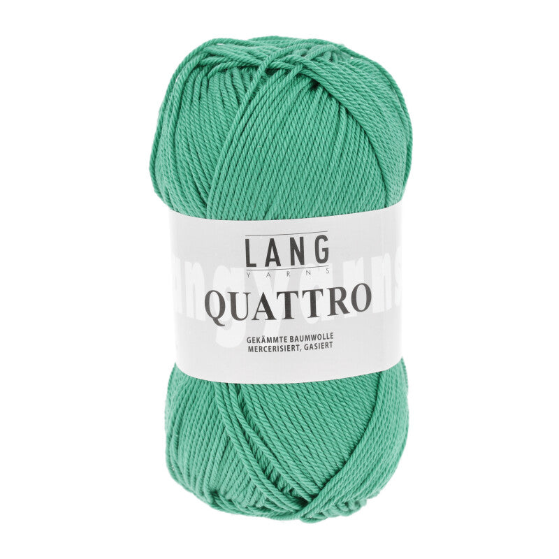 Lang Yarns Quattro – 50g / 120m – Grassgreen (0017)