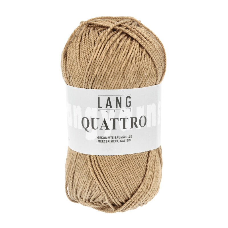 Lang Yarns Quattro – 50g / 120m – Light Brown (0039)
