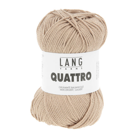 Lang Yarns Quattro – 50g / 120m – Sand (0126)