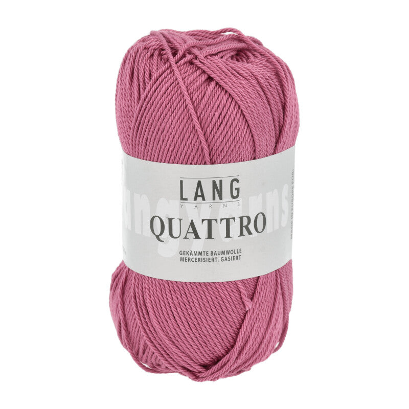 Lang Yarns Quattro – 50g / 120m – Fuchsia (0165)